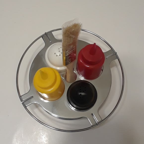 Condiments Mini 6PC Set for Picnic/BBQ - Picture 2 of 16